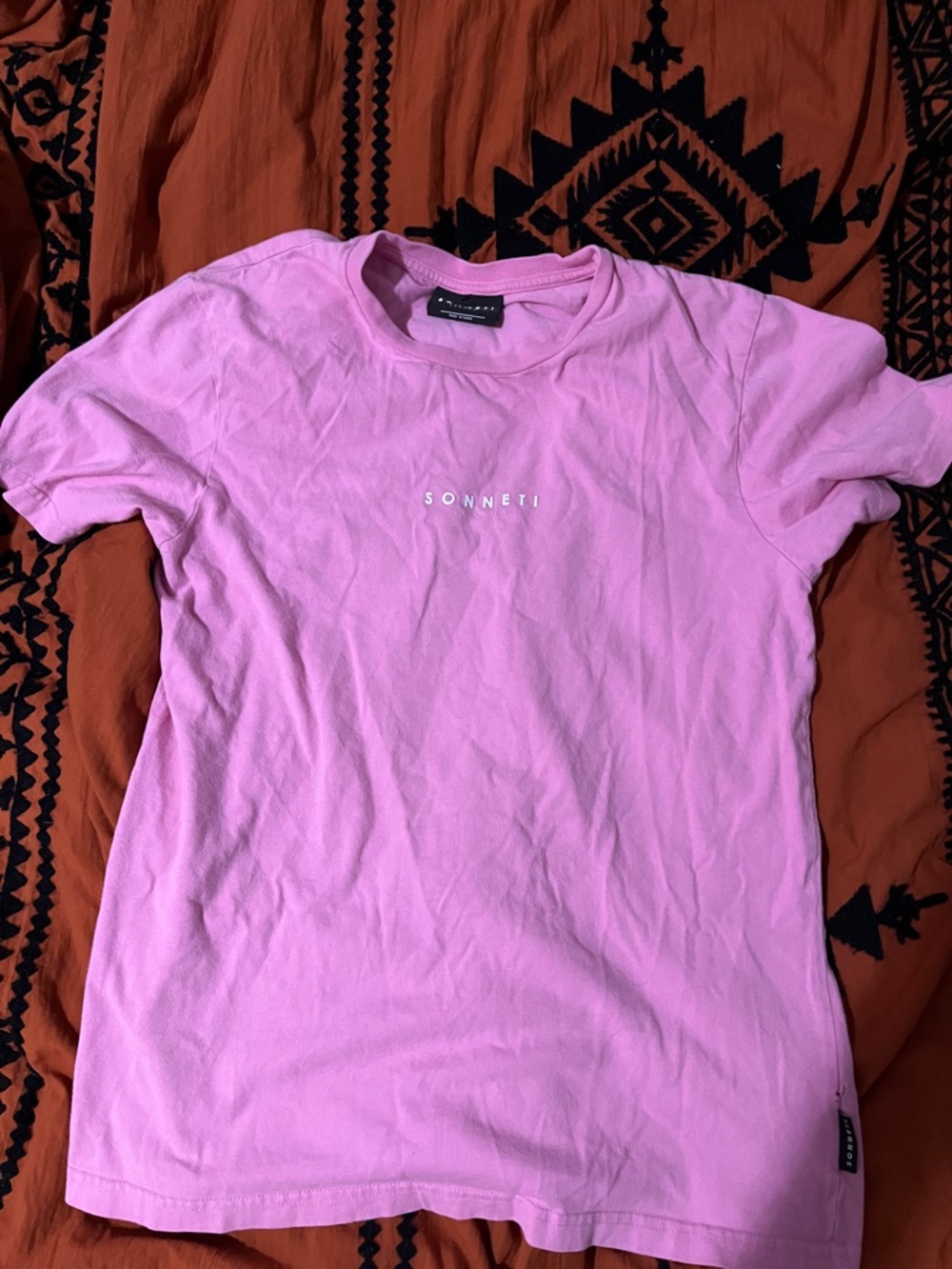 Sonneti Pink Logo Tee